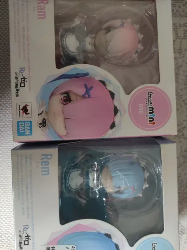 Rem e Ram Figure mini bandai original