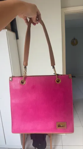 Bolsa Mônica Sanches Rosa Média