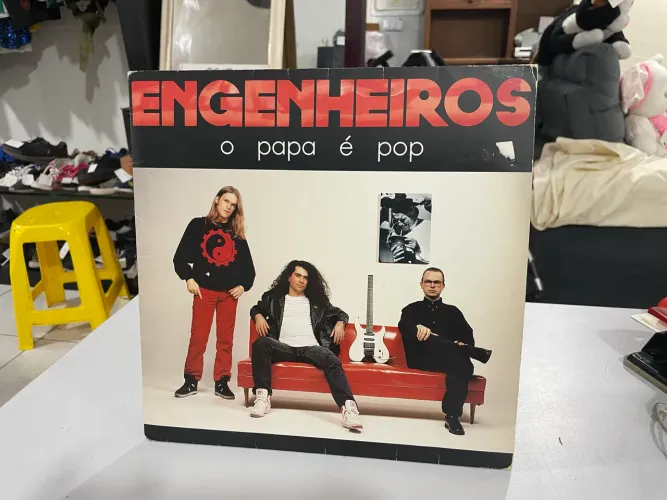 Disco de Vinil Engenheiros do Hawaii o Papa é Pop