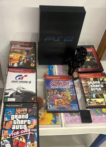 Ps2 impecável leitor 100% vendo e troco 