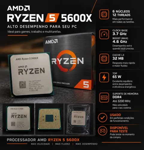AMD RYZEN 5 5600X