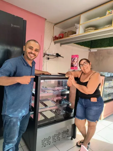 BALCÃO VITRINE ESTUFA 80 CM POLAR
