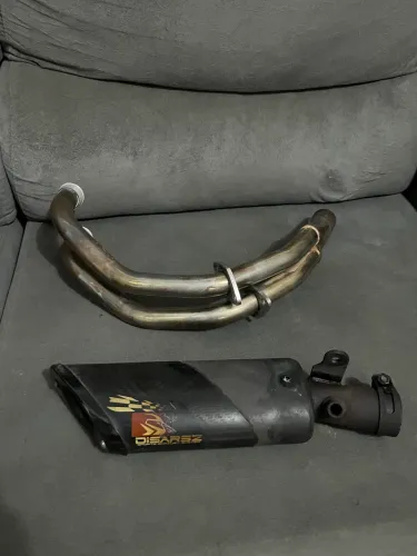 Escapamento esportivo R3/MT03 Disarsz INOX