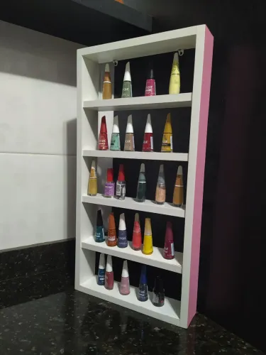 Suporte MDF  organizador DE ESMALTES 