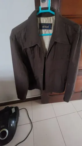 Jaqueta marrom alfaiataria masculina 