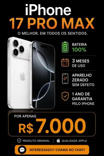 Vendo iPhone 17 pro max 