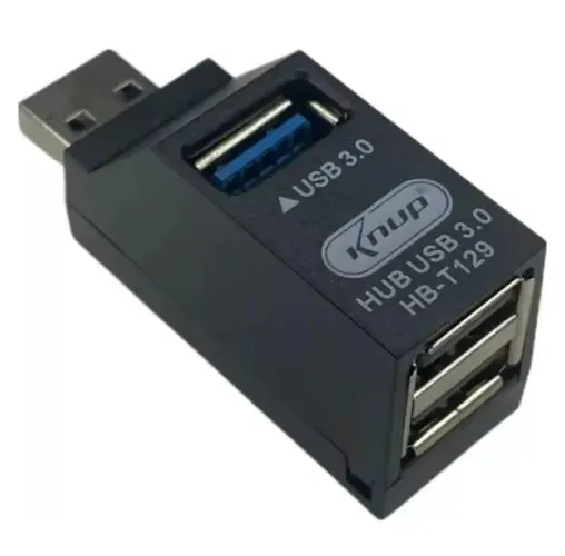 Hub Usb 3.0 E 2.0, 03 Portas, Portátil, Dados Usb Prático 5Gbps