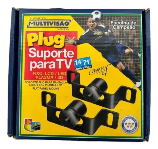SUPORTE TV / MONITOR MULTIVISAO FIXO PN: PLUG-PR 14'' A 71'' UNIVERSAL 