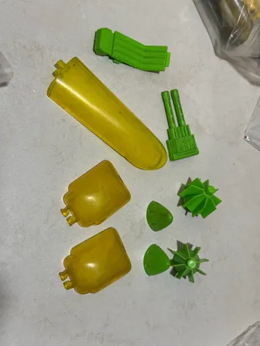Lote de peças do veículo GI Joe HIDROFORÇA (1)
