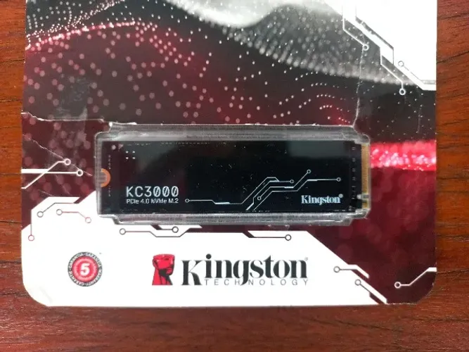 [VENDIDO] - SSD 2TB NVMe PCIe 4.0 Kingston KC3000 Novo + Brinde - PC e PS5