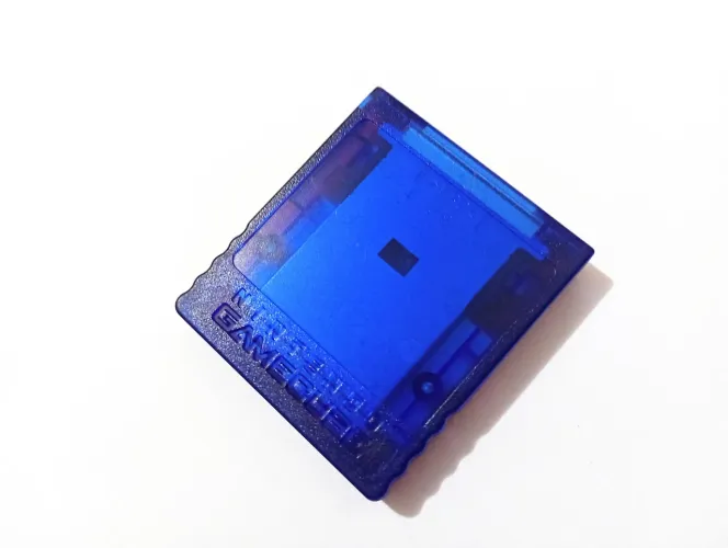 Memory card GameCube original edição especial Super Mario World