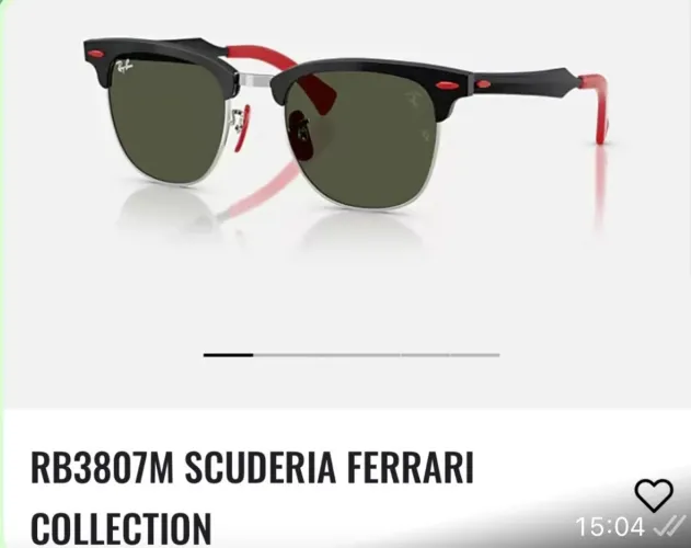 Óculos Ray-Ban Scuderia Ferrari 
