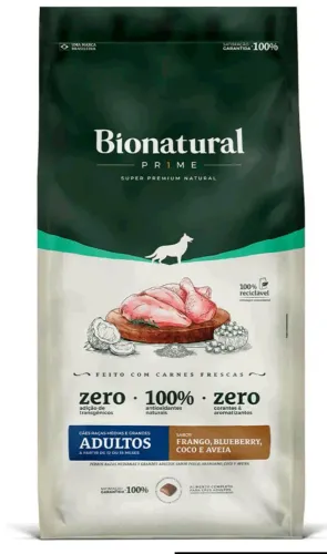 RAÇÃO SUPER PREMIUM NATURAL 15KG