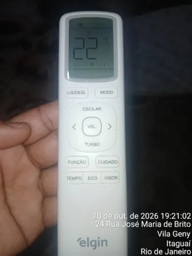 Ar condicionado elgin 12.000 btu 220v inverter 