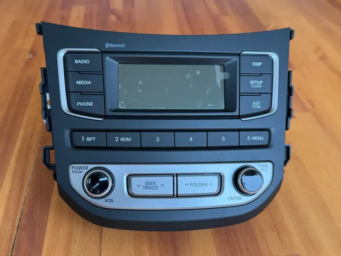 Rádio Original Hyundai HB20 / HB20S / HB20X Bluetooth - Sem Uso