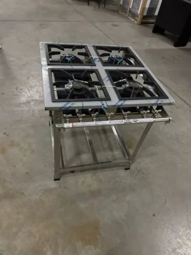 Fogão industrial inox de alta ou de baixa pressão em até 10x sem juros no cartão