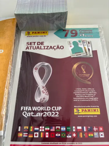 Vendo Álbum Completo Figurinhas Copa do Mundo 2022 - LACRADO