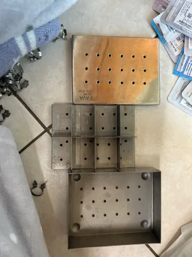 Estojo Organizadoree de Grampos Inox Fava (133 PFI) - Odontologia