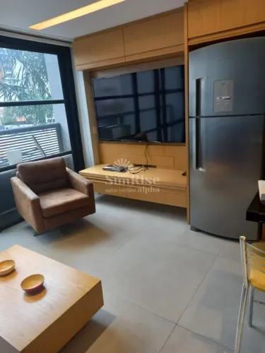 Urbano Vila Nova Conceição - Apartamento Mobiliado para Alugar com 1 quarto - 45m² - R$5.5