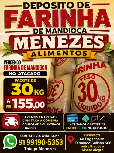 Farinha de mandioca 