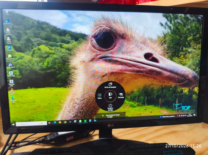 Monitor de Led LG, de 22 polegadas