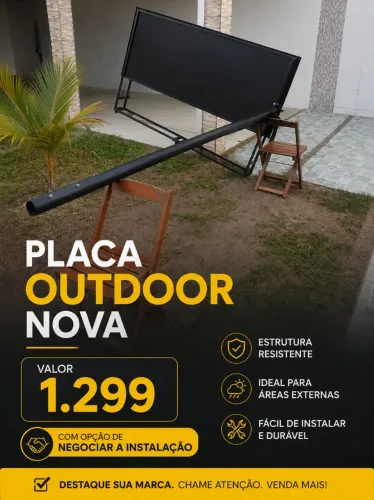PLACA OUTDOOR NOVA
