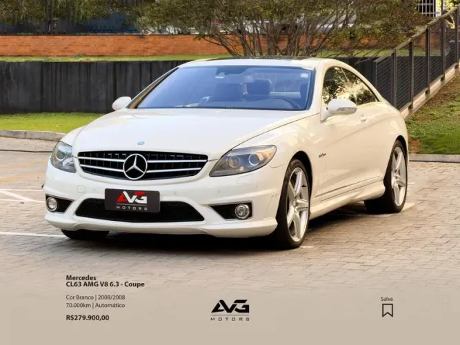 Mercedes-Benz CL-63 AMG 6.2 V8 32V 525cv 2008