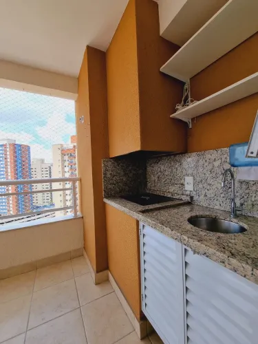Apartamento para locação, 3 dormitórios, sendo 1 suíte, varanda gourmet, 2 Vagas, lazer co