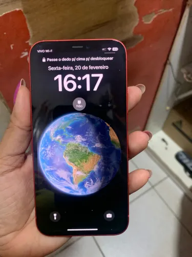 IPHONE 12 VERMELHO 64 GB