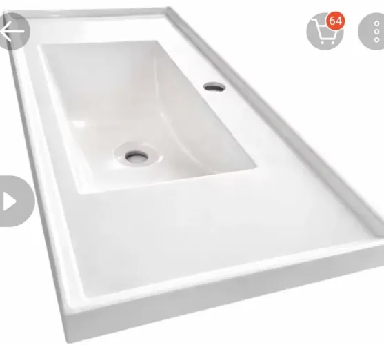 Pia para Banheiro ABS Nova