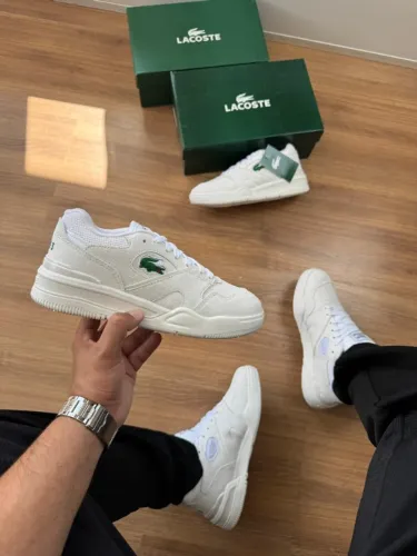 Tênis Lacoste Tenning 1933 Branco Branco