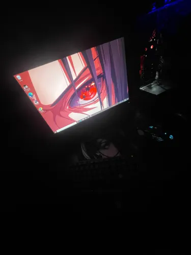 Computador i3, com teclado mouse e monitor