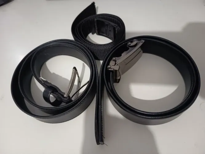 Kit de 3 Cintos Tamanho Adulto