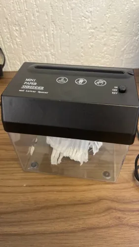 Fragmentadora de papel automático
