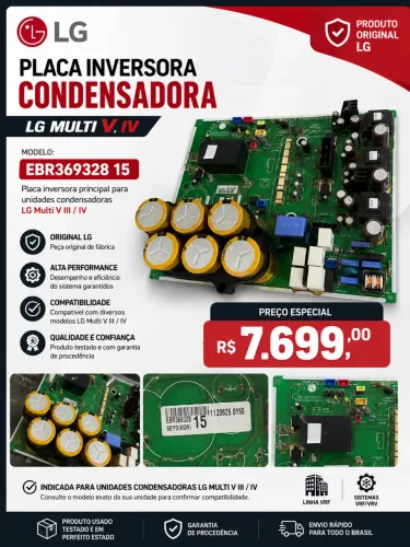Placa condensador sistema VRF LG EBR369328 15