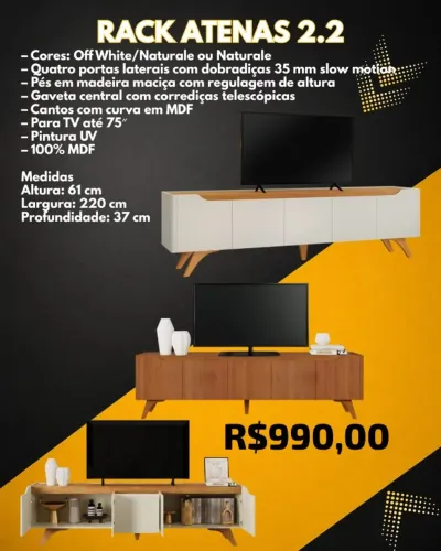 Rack Atena 2.2 (Pague na entrega)