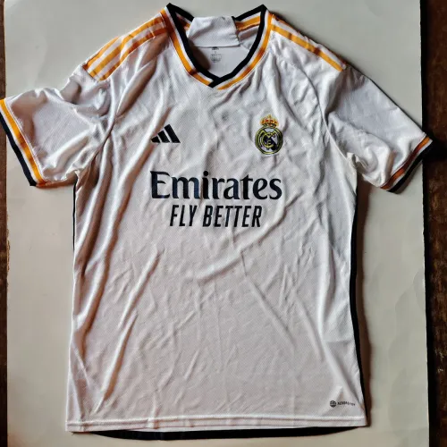 Camisa real Madrid Adidas Tam g Vini jr