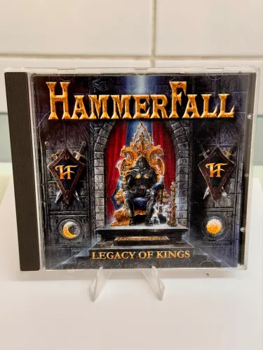 Cd Hammerfall - Legacy Of Kings  1998 importado Alemanha