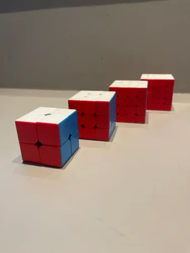 Cubos Mágicos 2x2, 3x3, 4x4, 5x5
