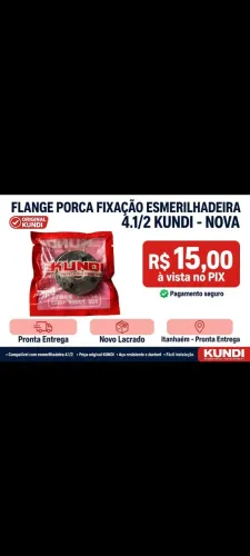 Flange porca fixação Esmerilhadeira