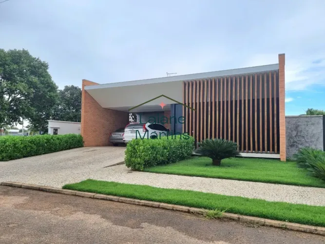 Casa mobiliada no Caribe Resort - 3 suítes + escritório - lote: 600 m² - área de lazer