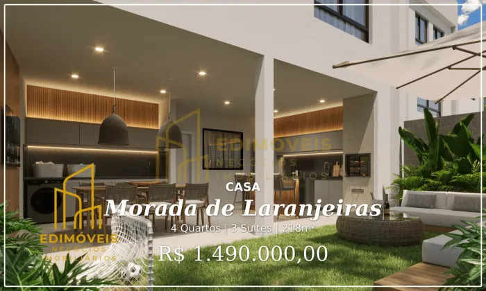 Morada de Laranjeiras: Seu Novo Lar com 3 Suítes e Segurança em Condomínio!