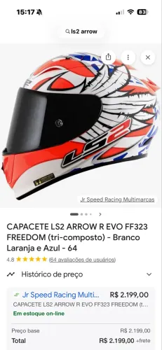Capacete ls2