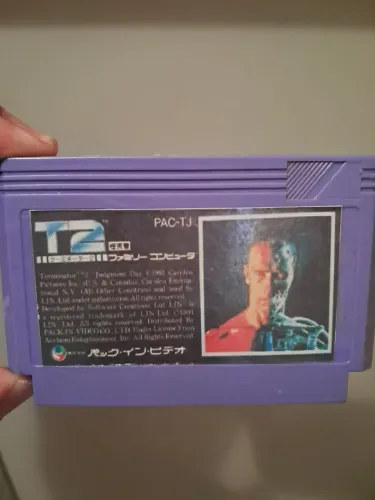 Cartucho Terminator 2 T2 Judgment Day compatível Nes nintendinho
