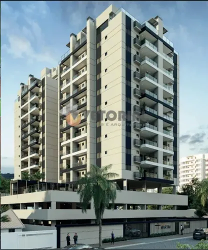 Apartamento com 1 dormitório à venda, 50 m² por R$ 420.000,00 - Martim de Sá - Caraguatatu