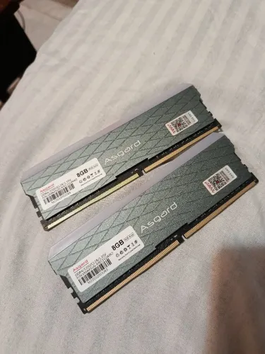 MEMÓRIA RAM 16GB (2X8) DDR4 RGB ASGARD 3200MHZ