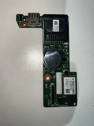 PLACA I/O DELL 0R6NGM / R6NGM - USB + LEITOR SD + WLAN - ORIGINAL E FUNCIONANDO