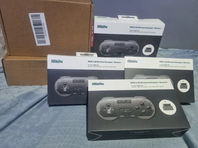Controle 8bit super nintendo (lacrado )