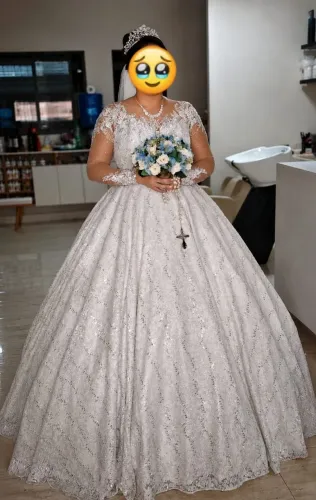 Vestido de noiva - Dayara Oliveira modelo Eulália