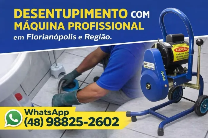 Desentupidora em Florianópolis *